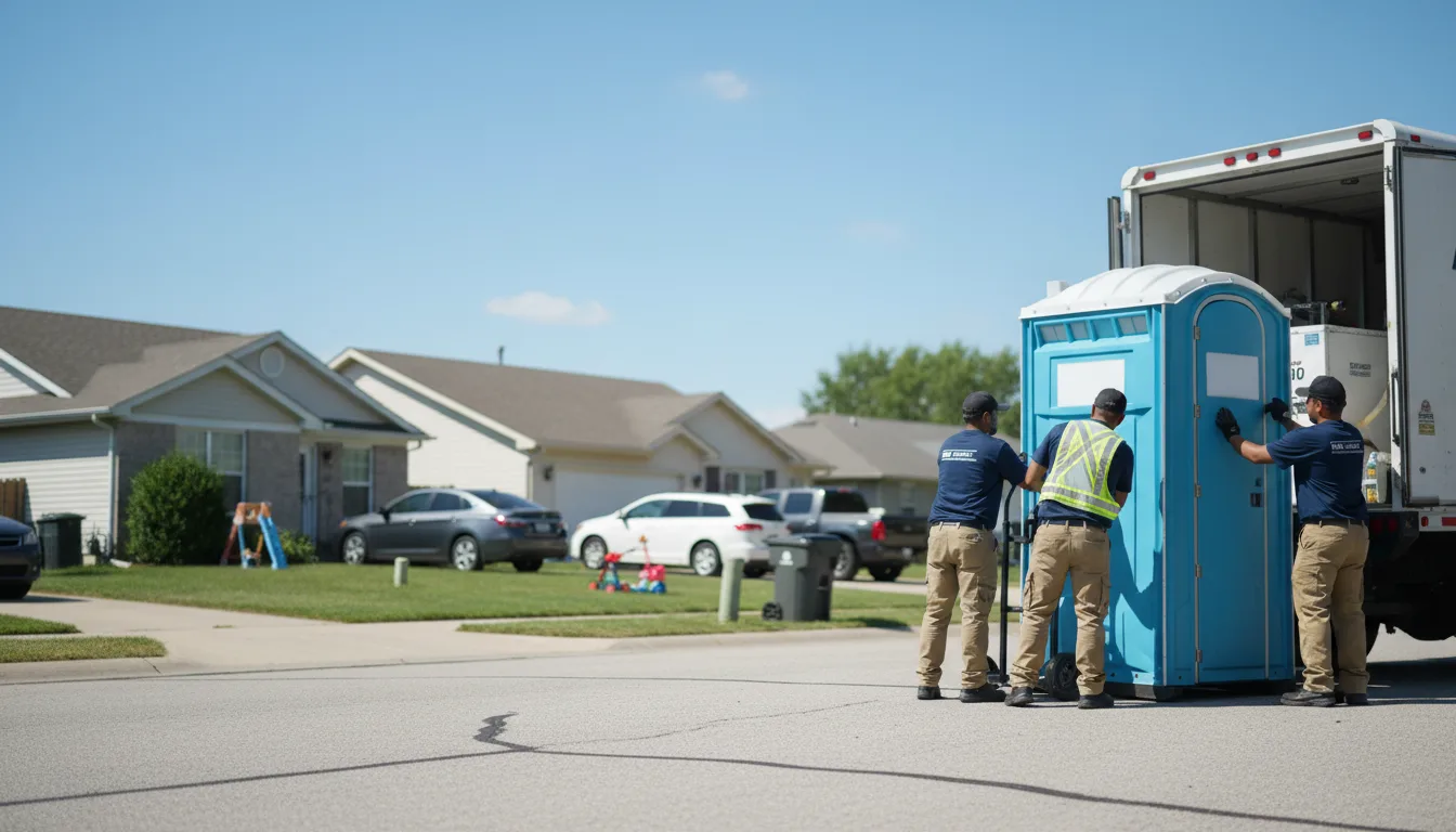 Standard Porta Potty Rentals in Gypsum, KS near me